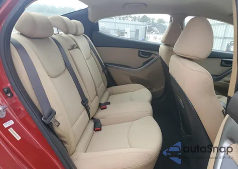 2013 Hyundai Elantra Gls z USA, uszkodzony, nr VIN KMHDH4AEXDU710738